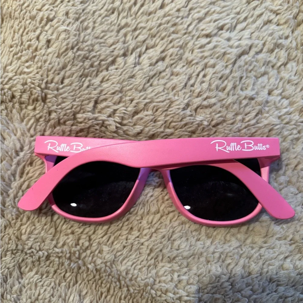 Ruffle Butts Pink Kids Sunglasses